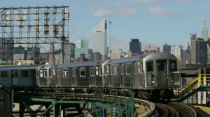 subways 2013 stock-footage-new-york-circa-january-manhattan-midtown-buildings-and-subway-train